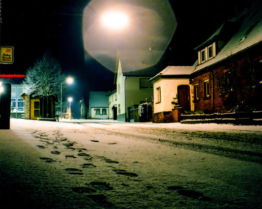 Frosty Footprints , Mehlingen Germany